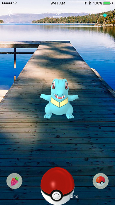 بازی پوکمون در آیفون