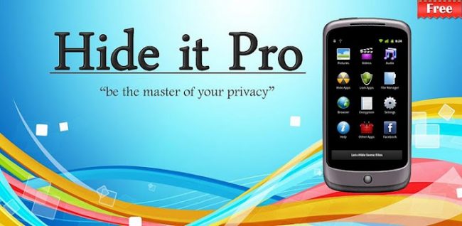 برنامه Hide It Pro