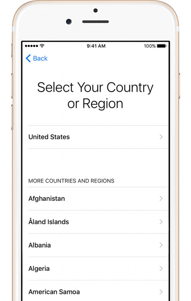 تنظیمات زبان ایفون تنظیمات زبان ایفون