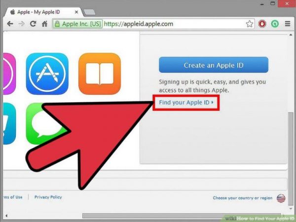 برگرداندن رمز عبور Apple ID