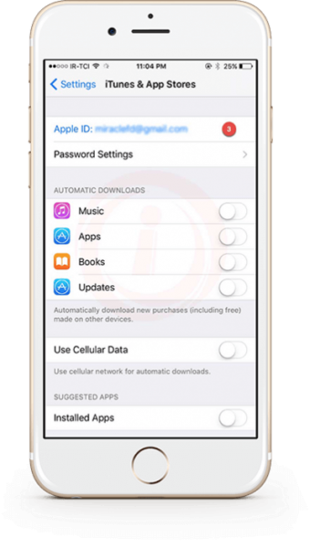 آموزش تصویری تغییر دادن اپل آیدی آموزش تصویری تغییر دادن اپل آیدی