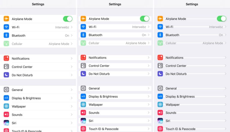 توییک CustomSettingsCells