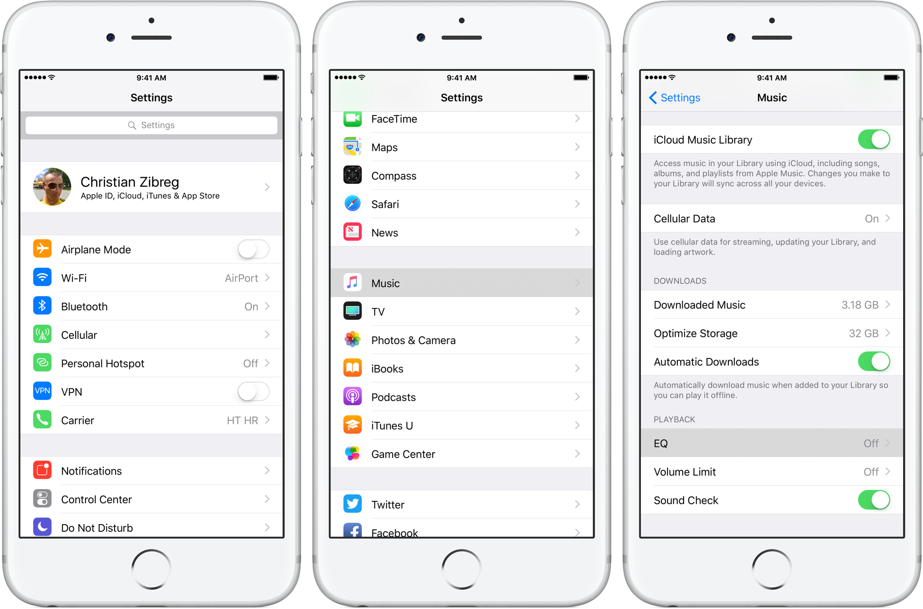 تنظیم صدای ایفون