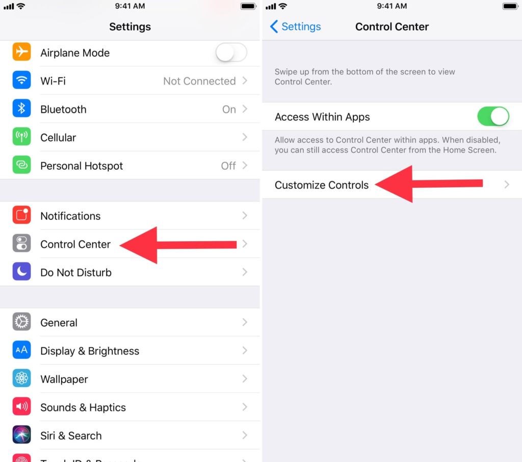 تنظیم کنترل سنتر ای او اس 11