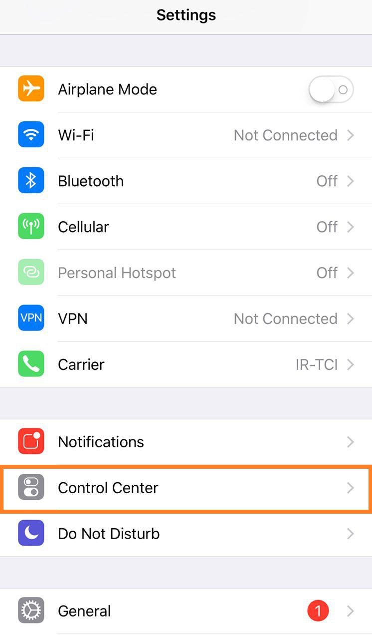 مرحله سوم آموزش غیرفعال کردن دسترسی لاک اسکرین