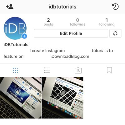 ویرایش پروفایل اینستاگرام