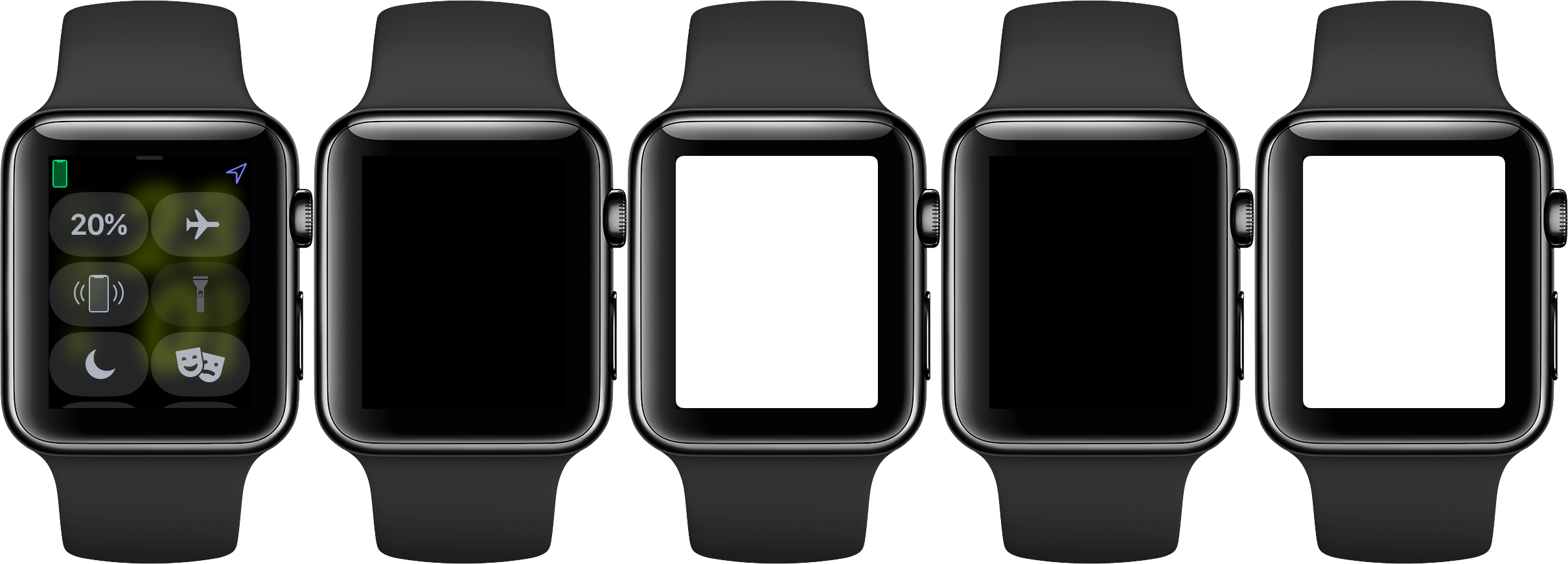 تبدیل apple watch به چراغ قوه